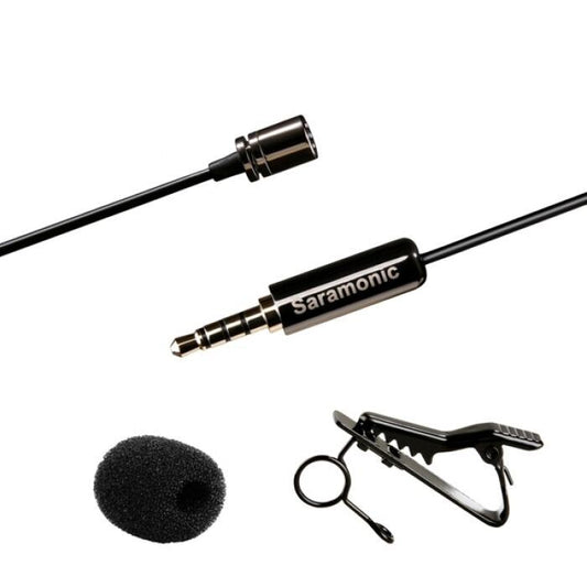 Saramonic SR-LMX1 Lavalier Microphone for Smartphones (UK Stock) BNIB