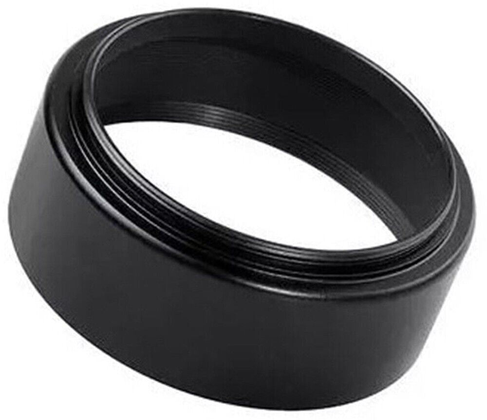 Ø55mm Screw-In Standard Metal Lens Hood 20mm Deep to fit 55mm Thread  (UK Stock)