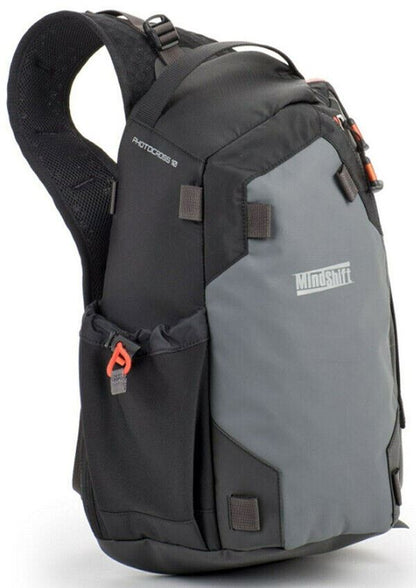 MindShift Gear PhotoCross 10 Sling Bag in Grey / Orange Ember (UK Stock) BNIP