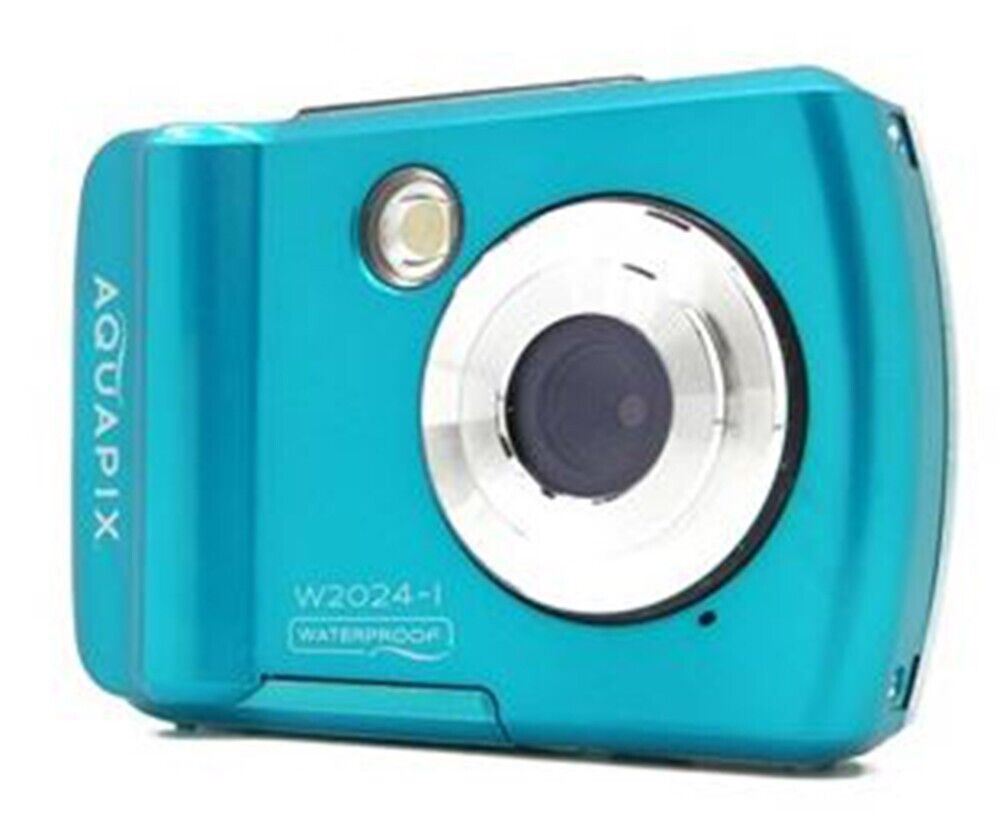 Aquapix W2024 Splash 3M Waterproof Digital Camera HD720P 5 MP in Blue  (UK) BNIB