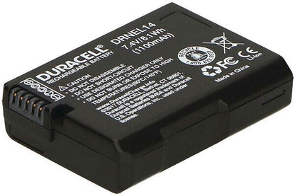 EN-EL14 Li-ion Battery for Nikon Digital Camera by DURACELL #DRNEL14  (UK Stock)