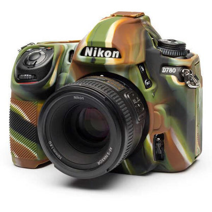 EasyCover Silicone Skin Soft Case Cover Nikon D780 in Camouflage (UK Stock) BNIB