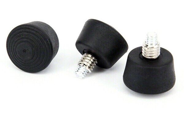 Pixel Peeper 3 x Replacement Tripod Rubber Feet 1/4" and 3/8" thread  (UK)  BNIP