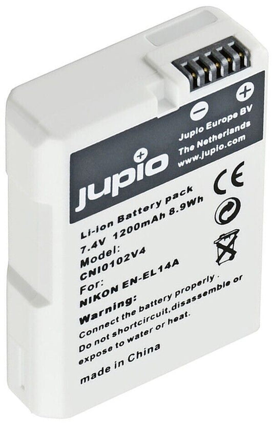 EN-EL14A Ultra Lithium-Ion Battery Pack for Nikon by JUPIO  (7.4V, 1200mAh) BNIP