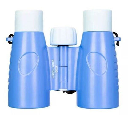 Bresser Junior 3 x 30 Childrens Binoculars - Blue/ Light Blue #8880330 (UK) BNIB