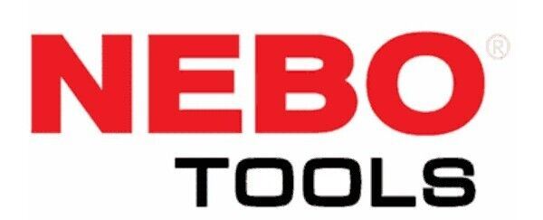 Nebo Big Larry 2 500 Lumen LED Torch + Work light in GREY  COB FL-1 LED (UK) NEW