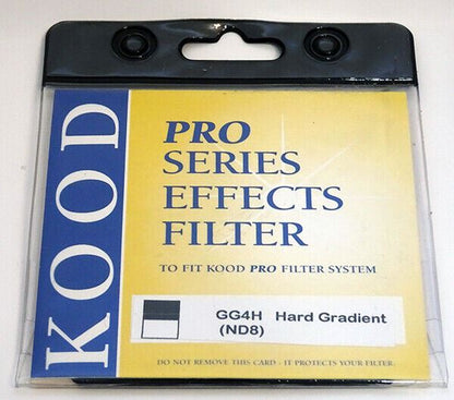 Kood "P" Size Dark Grey Gradient Hard Cut Filter ND8 Cokin P series  #GG4H  (UK)