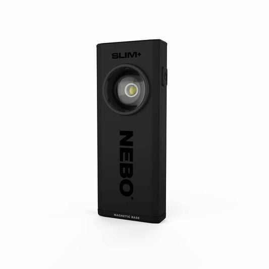 Nebo Slim+ 700 Lumen Rechargeable Pocket Work LED Torch light + Power Bank Laser