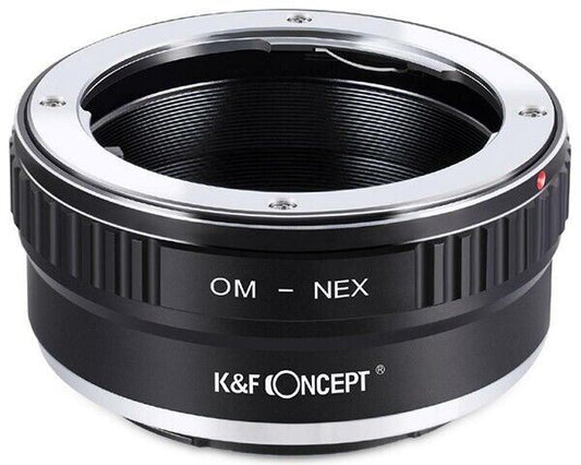 K&F Concept Mount Converter Olympus OM Mount - Sony E Mount Camera  #KF06.072 UK