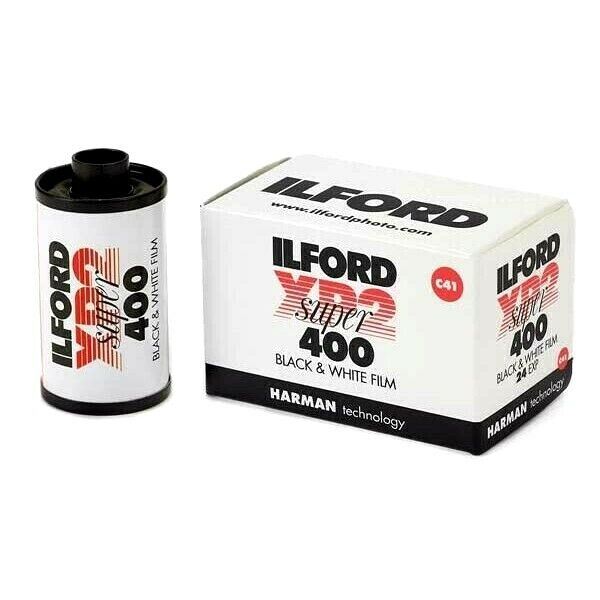 Ilford XP2 400 asa C41 Black & White 35mm Film 36 exposures (UK Stock) BNIB NEW