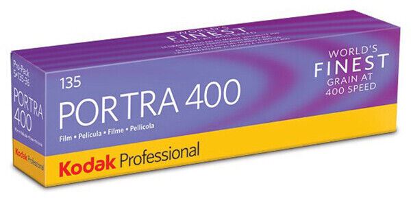 Kodak Portra 400 Colour Negative 135mm Professional Film 5 PACK  (UK Stock) BNIB