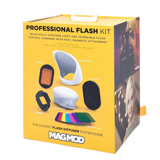 MagMod Professional Kit =  MagGrip, MagSphere, MagBounce, MagGrid, MagGel + More