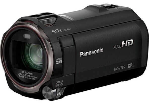 Panasonic HC-V785 K Full HD Video Camera Camcorder 20x Lens 24Mp (UK Stock) BNIB