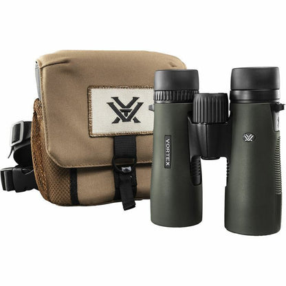 Vortex Diamondback HD 8 x 42 Binoculars HD Glass Magnesium + Glasspak Case (UK)