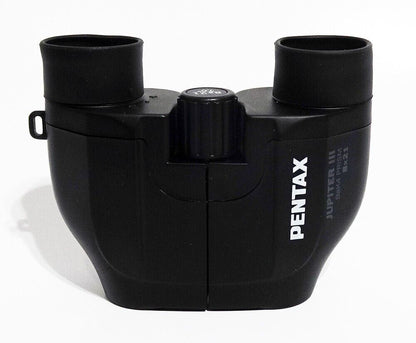 Pentax 8 x 21 Jupiter III Porro Prism Compact Binoculars Black  #51031 (UK) Demo