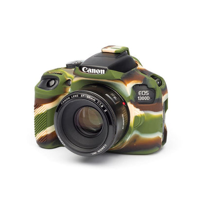 EasyCover Silicone Skin Soft Case in Camouflage Canon EOS 1300D 2000D 4000D - UK