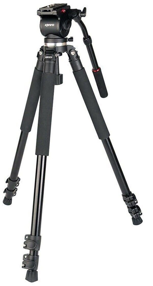 Kenro Aluminium Video Tripod Kit for DSLR Spotting Scope Camcorder   # KEN VT102