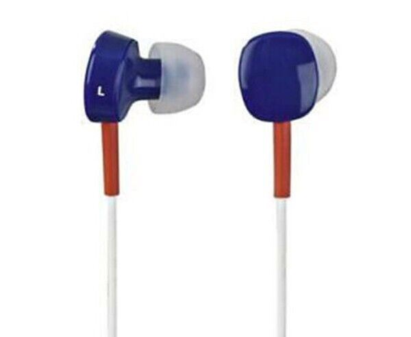 Earphones Headphones in Blue, Orange & White Thomson EAR3056BRW In-Ear   #132619