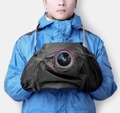 Matin DSLR ILCE Deluxe Camera Protective v2.0 Rain Cover Black Raincape  #M-7100