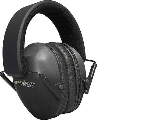 SPYPOINT EM-24 EAR MUFFS in BLACK (UK Stock) BNIP Ear Defenders Shooting -  21dB