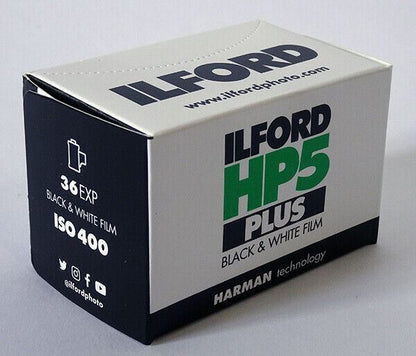 1 x Ilford HP5 Plus 400 asa Black & White 35mm Film 36 exposures (UK Stock) BNIB