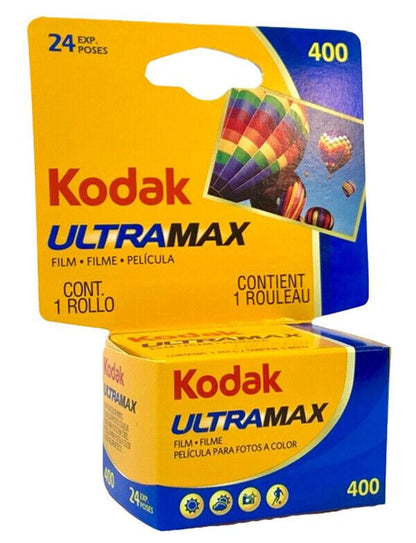 Kodak UltraMax 400 Film 135 35mm Colour Film 24 Exp. (UK Stock) BNIB 24 exposure