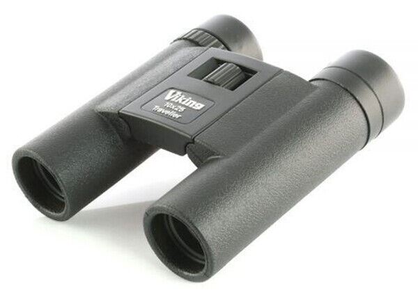 Viking Traveller 10 x 25 Compact Roof Prism Binocular Black (UK Stock) NEW #7462