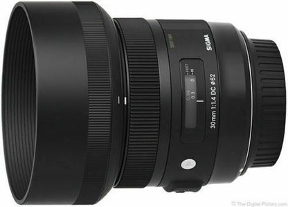 Sigma 30mm F1.4 DC HSM Art Lens in Nikon AF Fit (UK Stock) Ex. Display 301955