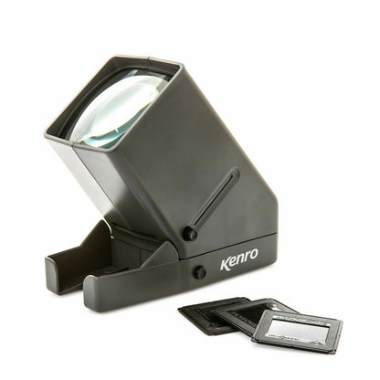 Kenro 3x Slide Viewer #KNSVX3- LED Bulb 35mm Mounted Slides Film (UK Stock) BNIB