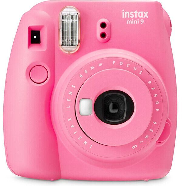 Fuji film Instax Mini 9 Instant Camera in Flamingo Pink (UK Stock) BNIB   Instax