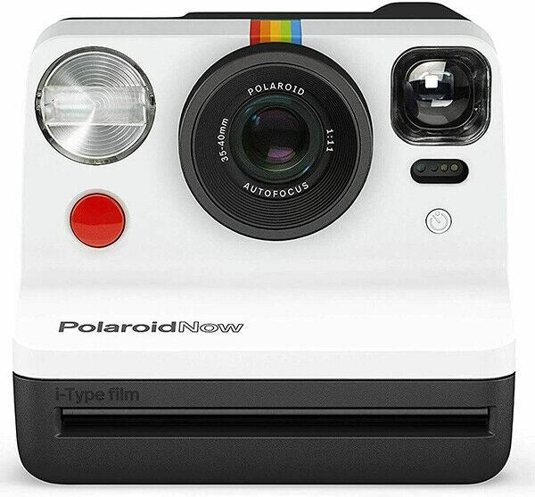 Polaroid Now i?Type Instant Camera + 2 Lens AF system in Black & White (UK) BNIB