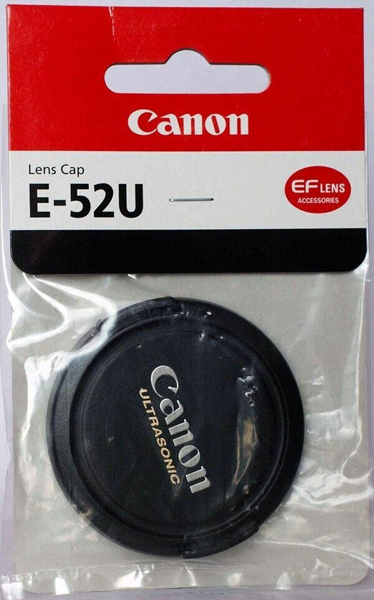 Genuine original Canon E-52U Canon Ultrasonic 52mm Lens Cap (UK Stock)  BNIP NEW