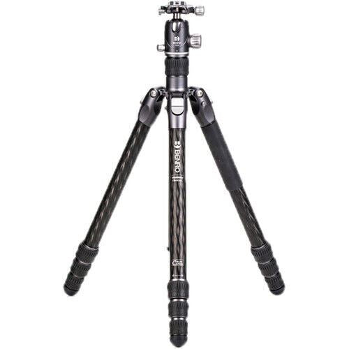 Benro Rhino 34C Carbon Fibre Travel Tripod + VX30 Ball & Socket Head FRHN34CVX30