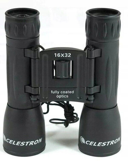 16 x 32 Roof Prism Compact Binocular Celestron Focus View #71190 (UK Stock) BNIB