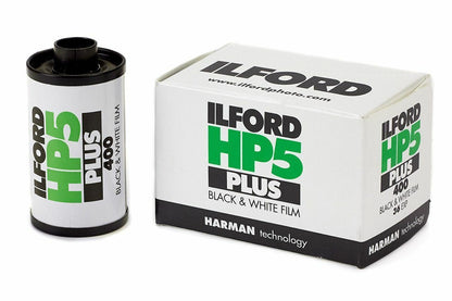 1 x Ilford HP5 Plus 400 asa Black & White 35mm Film 36 exposures (UK Stock) BNIB