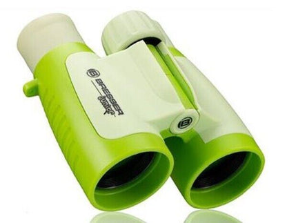 Bresser Junior 3 x 30 Childrens Binoculars Green/ Light Green #8880330 (UK) BNIB