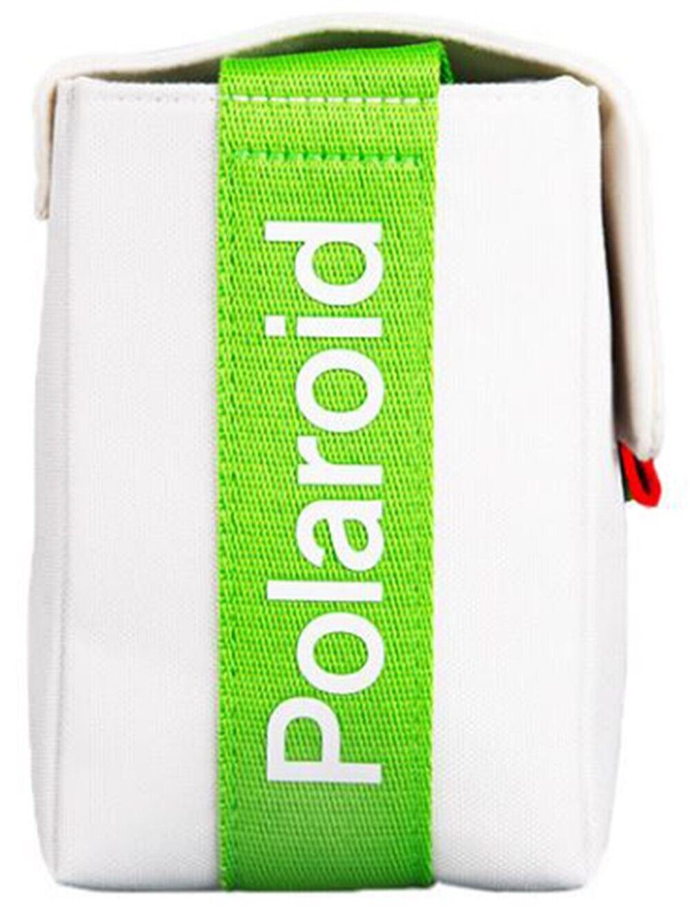 POLAROID NOW INSTANT CAMERA BAG CASE - WHITE & GREEN adjustable Strap (UK)  BNIP