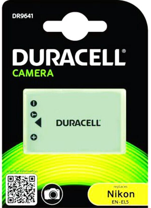 EN-EL5 Li-ion Battery for Nikon Digital Camera by DURACELL  #DR9641   (UK Stock)