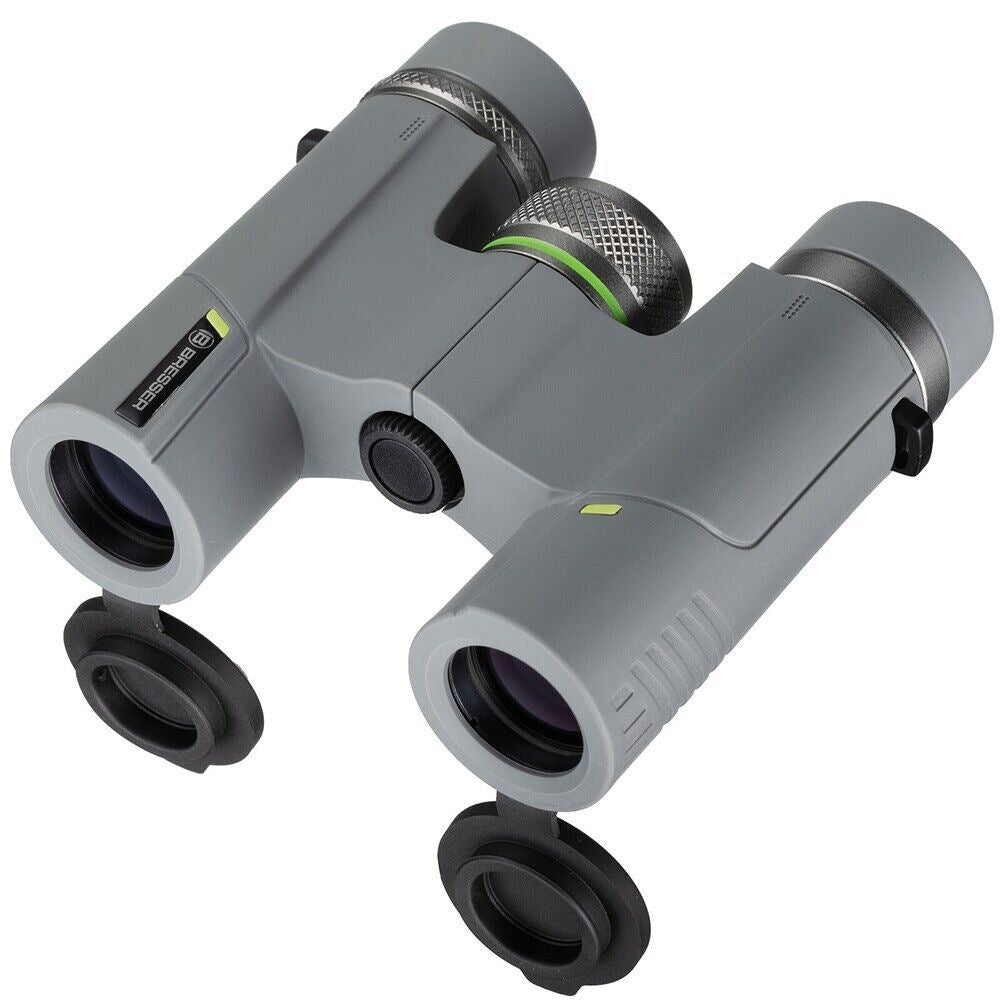 Bresser Wave 10 x 25 Waterproof Compact Binocular in Grey #1331025 (UK Stock)NEW