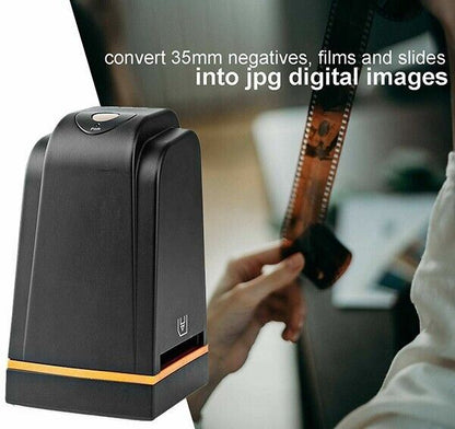 Nedis 35mm Film & Slide Scanner 10 Megapixel USB Scan #FISC3650B (UK Stock) BNIB