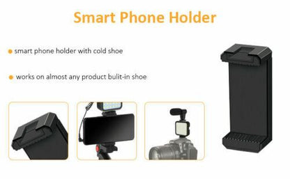 Video Vlogging Kit Microphone Light Tripod Phone Holder Remote control  KIT-01LM