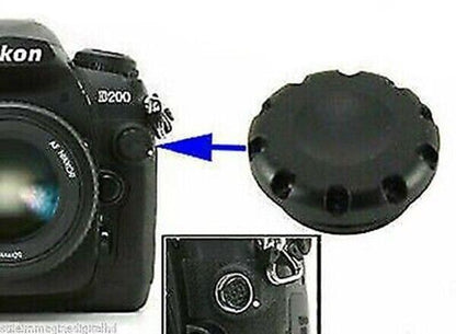 2 x Dust Caps for Nikon 10-pin Remote Socket Screw terminal cover   Pixel Peeper