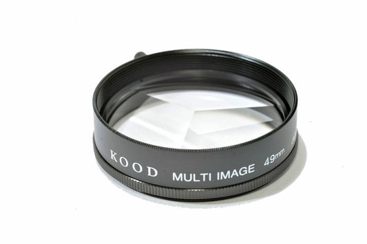 Multi image x3 Filter 49mm Made in Japan suits 49mm by KOOD case (UK Stock) BNIP