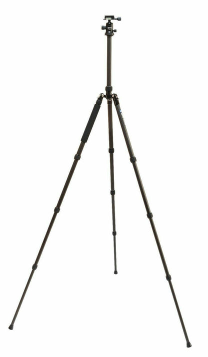 Kenro Karoo Carbon Fibre Tripod Kit + Ball Head & Case #KENTR104C (UK Stock) NEW