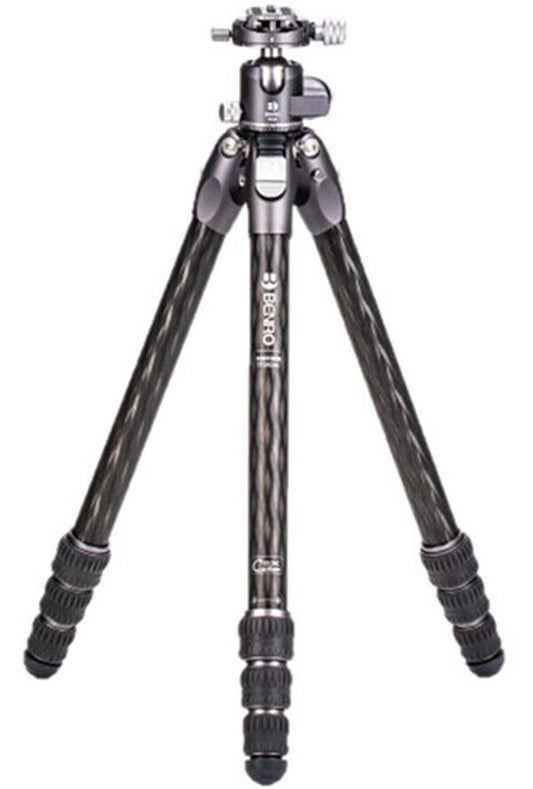 Benro Tortoise 24C Carbon Fibre Two Series Tripod + GX30 Ball Head (UK) BNIB NEW