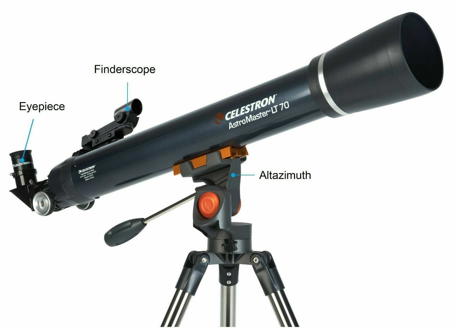 Celestron Astromaster LT 70 AZ Astronomy Refractor Telescope #21074 (UK Stock)