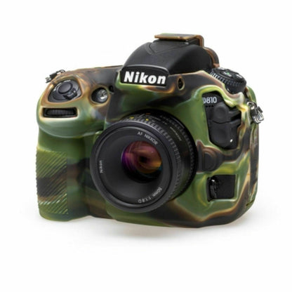 EasyCover Silicone Skin Soft Case Cover Protector Nikon D810 Camouflage (UK) NEW