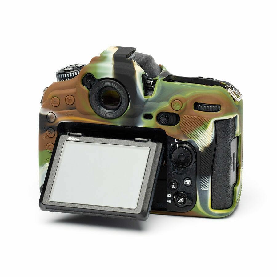 EasyCover Silicone Skin Cover Protector Nikon D500 Camouflage (UK Stock) BNIP