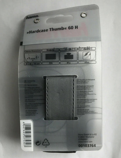 Hama 60H "Thumb" compact camera Hardcase 000103764 BNIP Uk stock