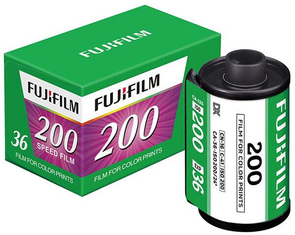 Fujifilm EC EU Fuji 200 36exp COLOUR FILM, Expiry Date = 11/2024 (UK Stock) BNIB